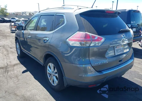 2015 Nissan Rogue Sv из США, поврежденный, VIN 5N1AT2ML2FC816481